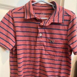 Vineyard Vines - boys s/s polo, size 5